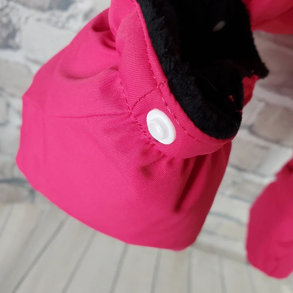 Roxy Sweet Pea One Piece Snowsuit Size  9M NWT Pink Plaid - Picture 8 of 16